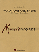 Variations and Theme Concert Band sheet music cover